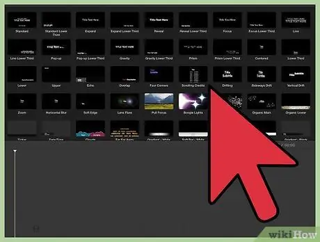 Создайте кредиты в iMovie, шаг 9