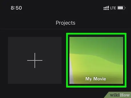 Вырезайте музыку в iMovie на iPhone или iPad Шаг 2