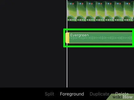 Вырезайте музыку в iMovie на iPhone или iPad. Шаг 5