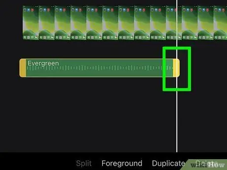 Вырезайте музыку в iMovie на iPhone или iPad. Шаг 7