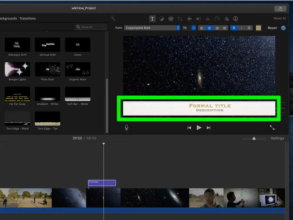 Простые способы разместить текст в iMovie: 10 шагов (с изображениями)