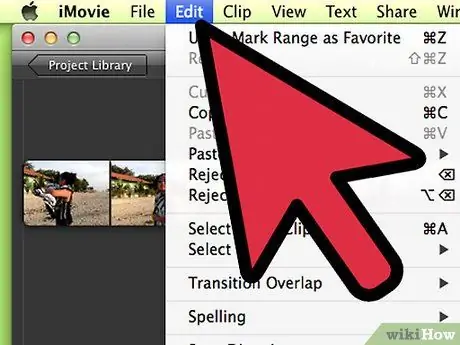 Создайте DVD с помощью iMovie Шаг 2