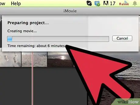 Создайте DVD с помощью iMovie Шаг 4