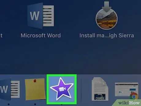Добавление эффектов в iMovie, шаг 1