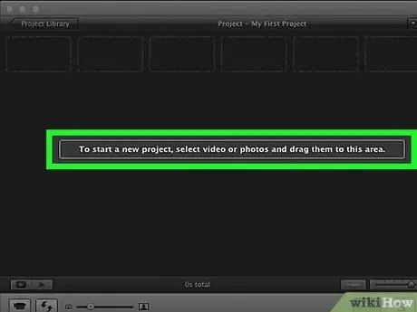 Добавление эффектов в iMovie, шаг 2