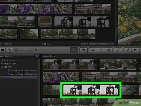 Добавление эффектов в iMovie, шаг 4