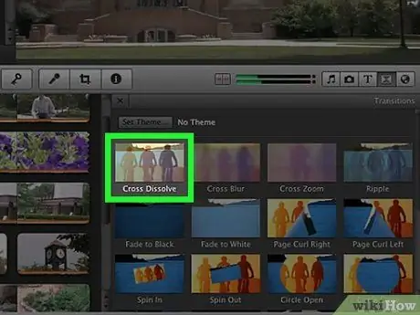 Добавление эффектов в iMovie, шаг 5