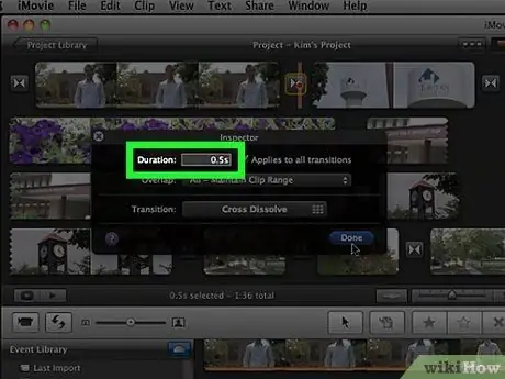 Добавление эффектов в iMovie Шаг 6