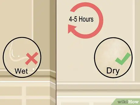 Отремонтировать дыры в гипсокартоне с помощью Spackle Step 15