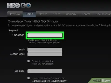 Активируйте HBO Go на ПК или Mac Шаг 5