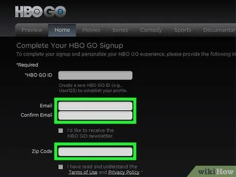 Активируйте HBO Go на ПК или Mac Шаг 6