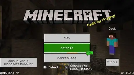 Включите преобразование текста в речь в minecraft, шаг 12
