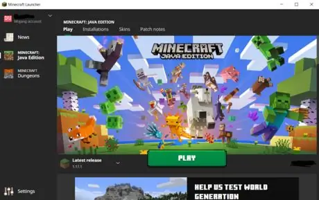 Включите субтитры в minecraft step 2