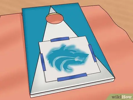 Покрасьте доски Cornhole Step 13