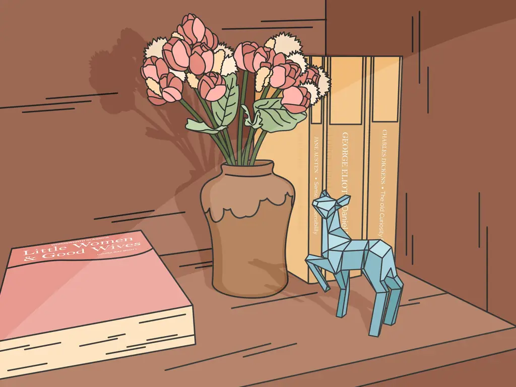 3 способа организовать книжную полку