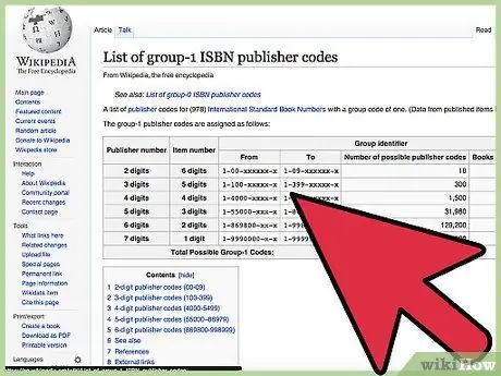Понять код ISBN Шаг 2