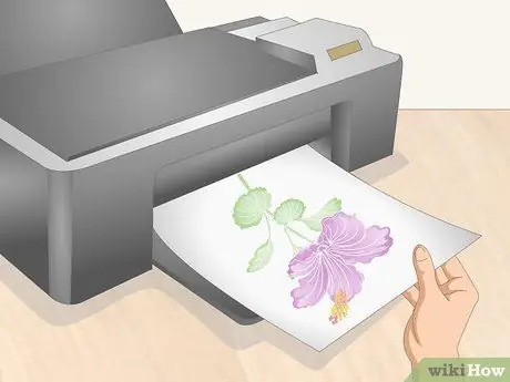 Перенос рисунка на холст Шаг 1