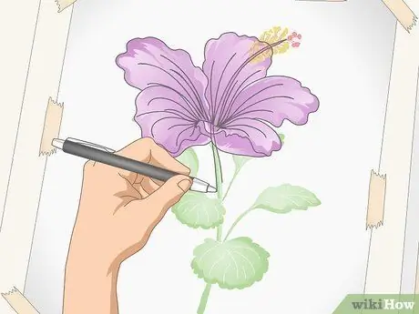 Перенос рисунка на холст Шаг 7