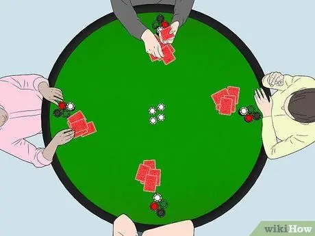 Играть в пятикарточный розыгрыш, шаг 2