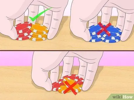 Shuffle Poker Chips Шаг 8