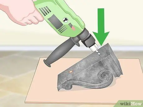 Повесьте кронштейны Шаг 8