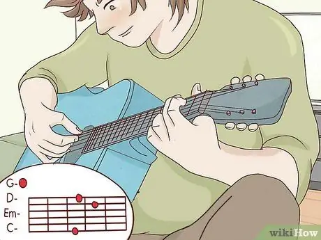 Прочтите вкладки Fingerpicking, шаг 10