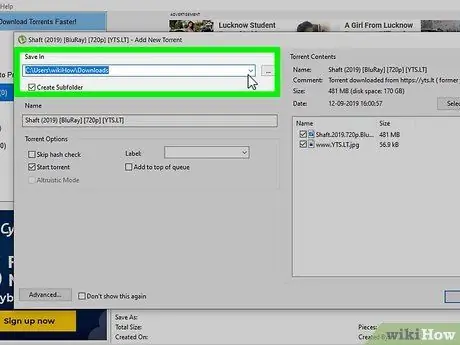 Скачать фильмы с помощью uTorrent Шаг 13