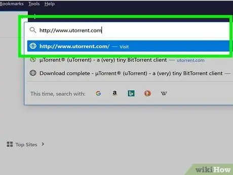 Скачать фильмы с помощью uTorrent Шаг 2