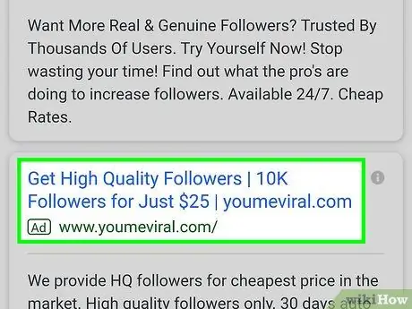 Получите подписчиков в Instagram, быстрый шаг 10