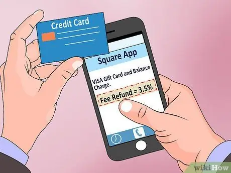 Переведите баланс подарочной карты Visa на свой банковский счет с помощью Square Step 12 Переведите баланс подарочной карты Visa на свой банковский счет с помощью Square Step 12