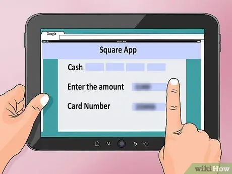 Переведите баланс подарочной карты Visa на свой банковский счет с помощью Square Step 8 Переведите баланс подарочной карты Visa на свой банковский счет с помощью Square Step 8