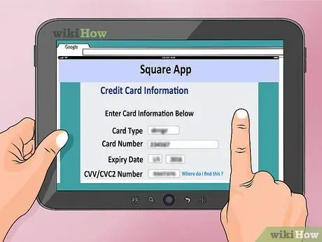 Переведите баланс подарочной карты Visa на свой банковский счет с помощью Square Step 9 Переведите баланс подарочной карты Visa на свой банковский счет с помощью Square Step 9