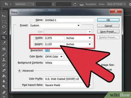 Создание удостоверения личности с помощью Adobe Photoshop Шаг 2