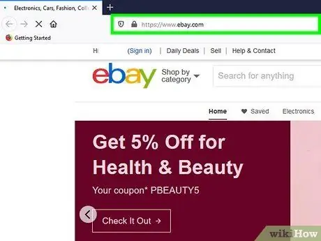 Отправьте счет на eBay Шаг 1 Отправьте счет на eBay Шаг 1