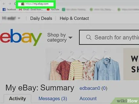 Оплата комиссий eBay Шаг 1