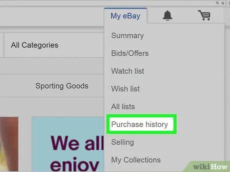 Попросите eBay сделать шаг 1