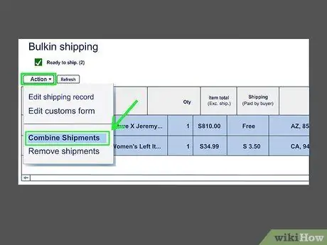 Объедините заказы для доставки на eBay Шаг 8 Объедините заказы для доставки на eBay Шаг 8