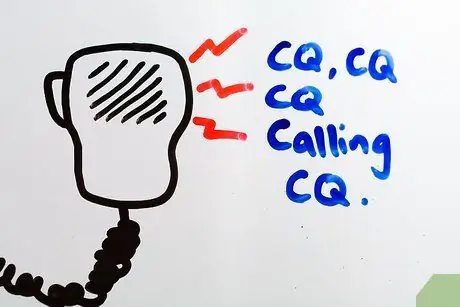 Вызов CQ на любительском радио Шаг 2