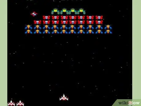 Играйте в Galaga как профессионал Шаг 1
