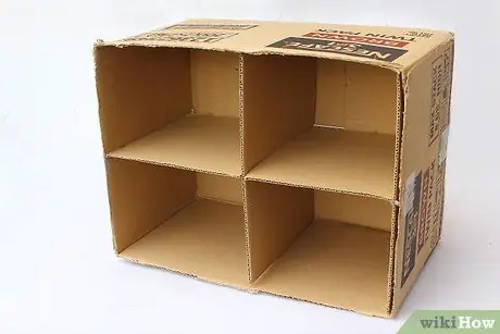 Сделайте кукольный домик из картонной коробки Шаг 5