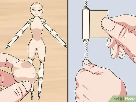 Сделайте куклы из глины Шаг 9