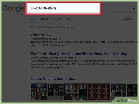Добавление дополнительных эффектов в Photo Booth Шаг 1