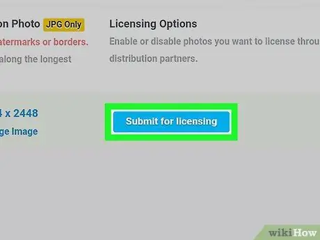 Продать фото на 500px на Android Шаг 9