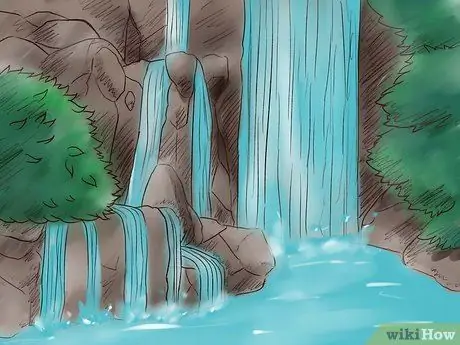 Рисуем водопад Шаг 16