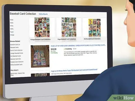 Продать бейсбольные карточки Шаг 12