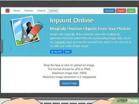 Удаление текста с изображения в Интернете Шаг 13