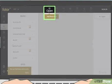 Удаление текста с изображения в Интернете Шаг 3