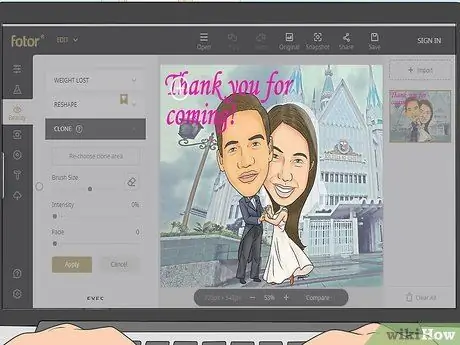 Удаление текста с изображения в Интернете Шаг 8