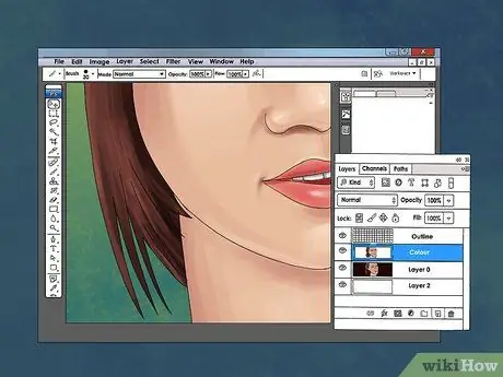Использование слоев для цифрового искусства Шаг 3