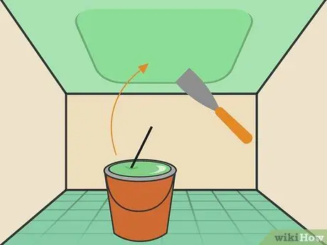 Смешивание штукатурки Шаг 12